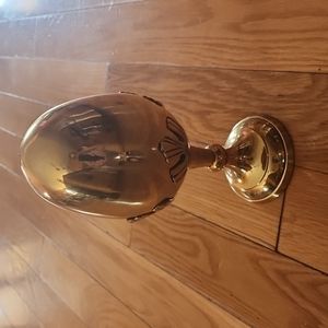 Golden egg decoration.